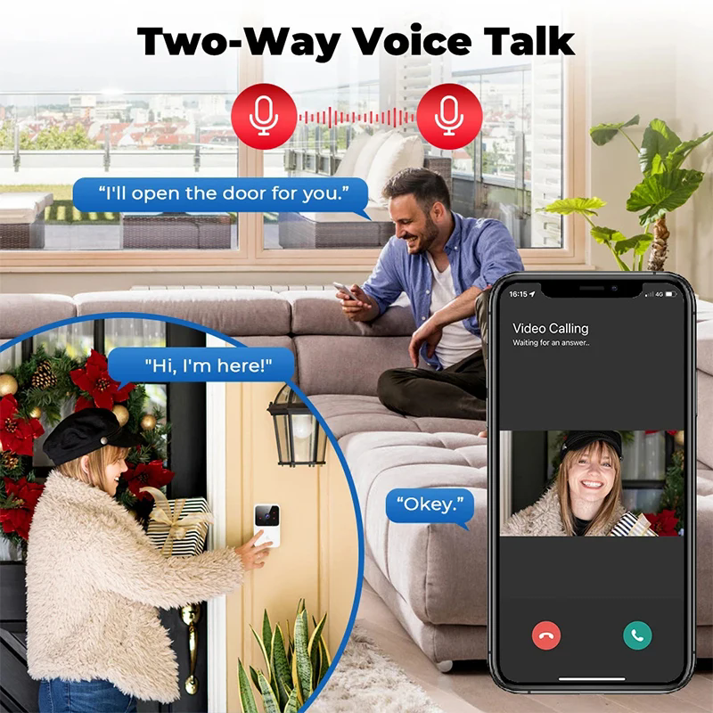 M8 smart wireless doorbell - Image 10