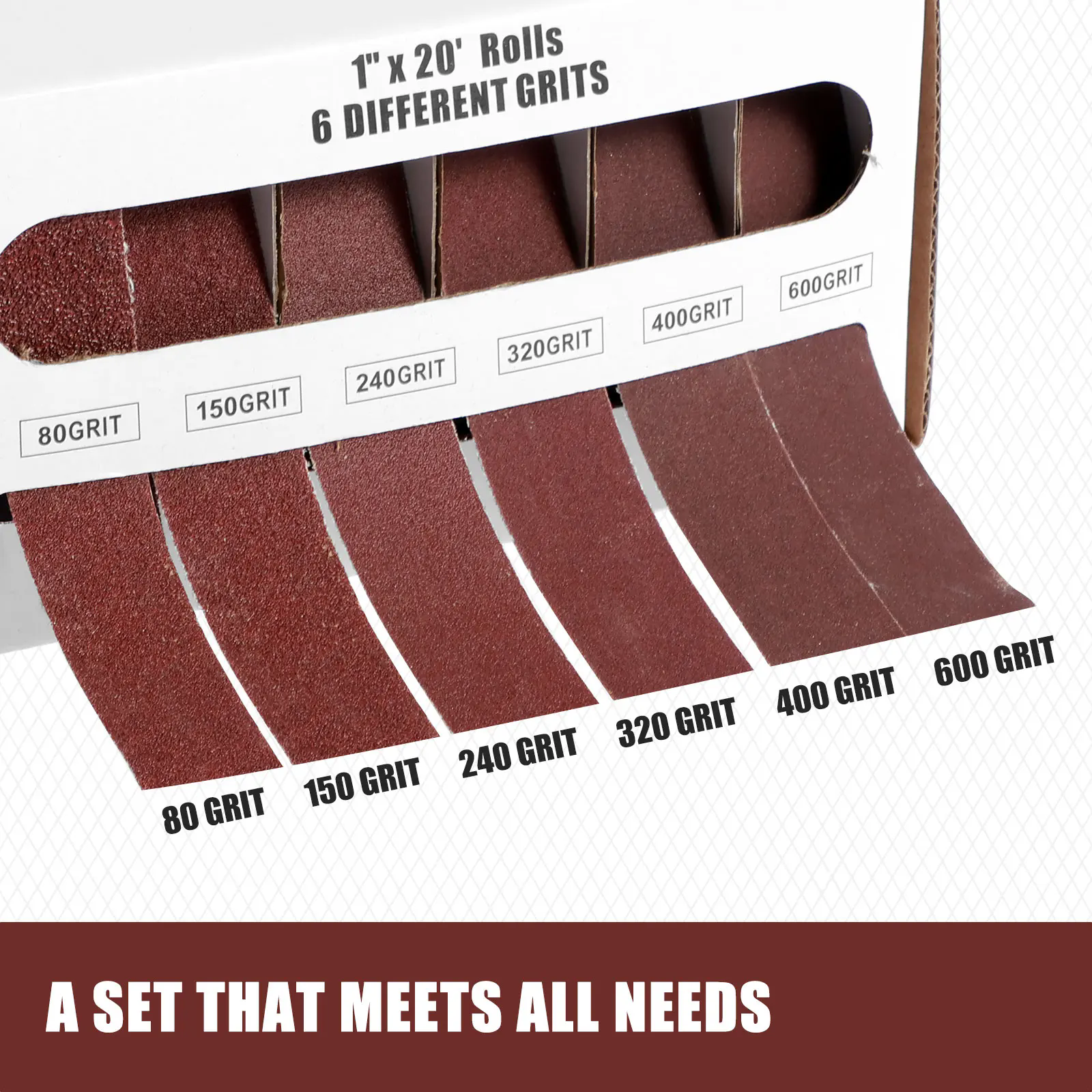 Abrasive sand paper rolls - multi packs - Image 6