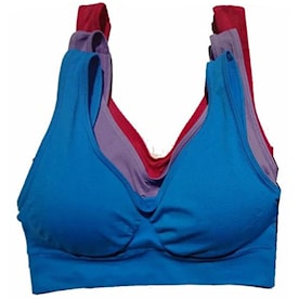 3-pack or 6-pack wireless seamless bra - Image 6