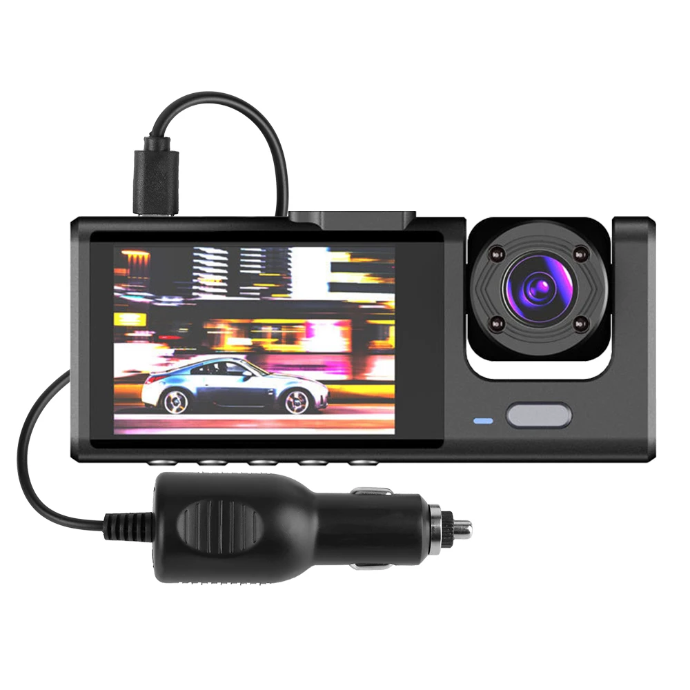 3 lens HD 1080P Wi-Fi 12V dash camera - Image 2