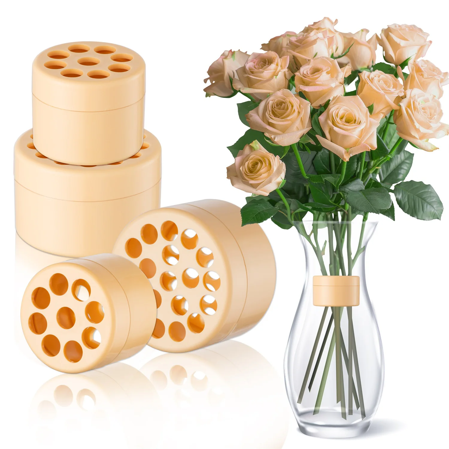 Flower arrangement stem holder 2-piece set - Image 2