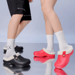 Warm lining waterproof unisex clogs