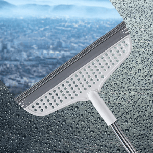Multi-functional silicone broom scraper