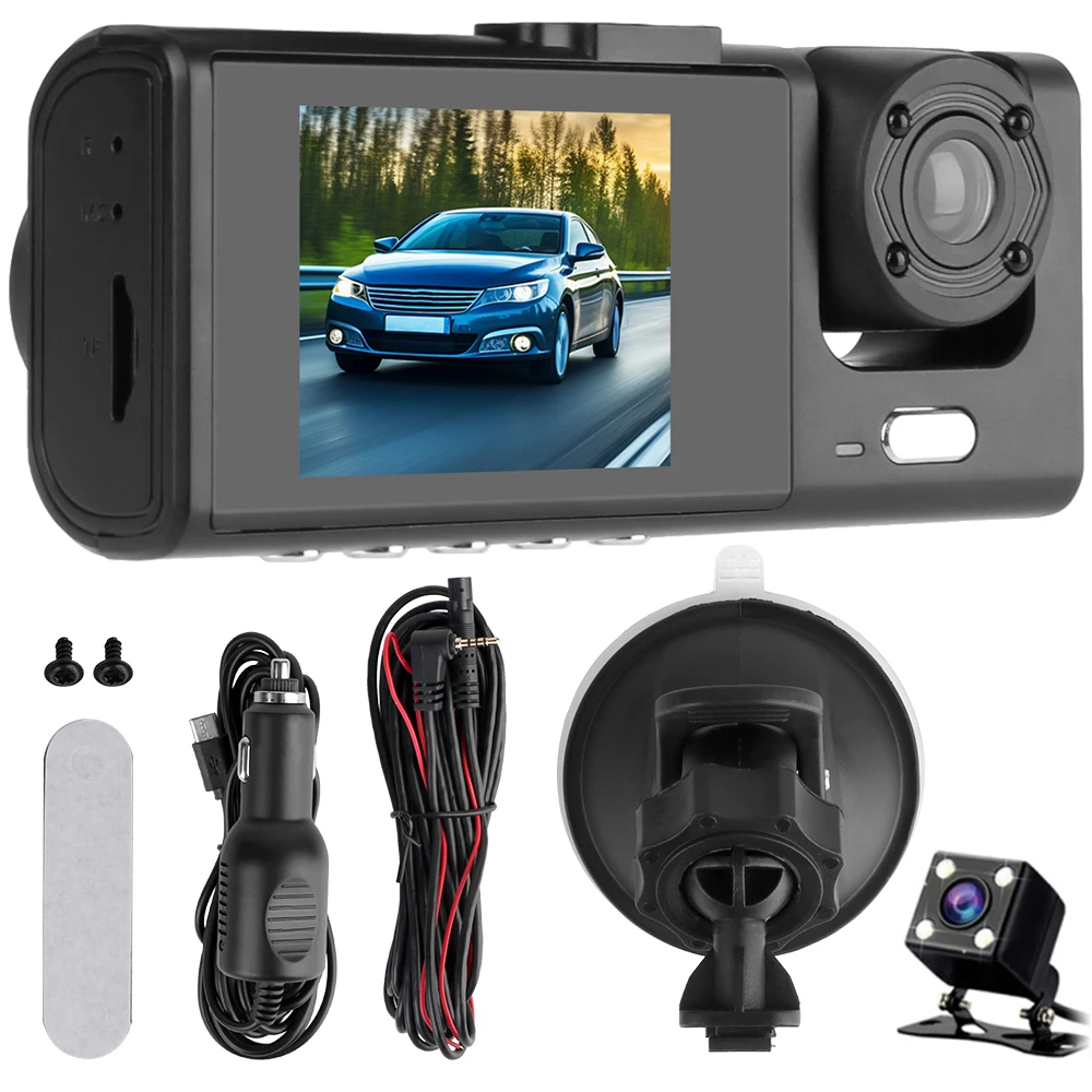 3 lens HD 1080P Wi-Fi 12V dash camera - Image 9