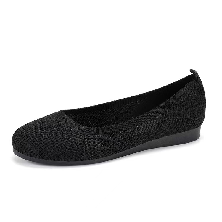 Women's casual knit ballet shoes - Image 6