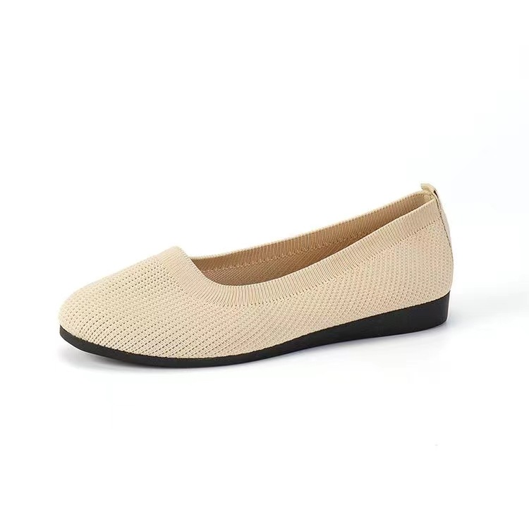 Women's casual knit ballet shoes - Image 11