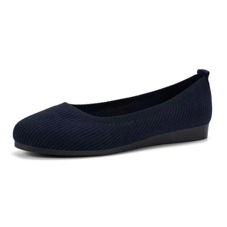 Women's casual knit ballet shoes - Image 8