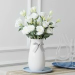 4 head artificial lisianthus flower