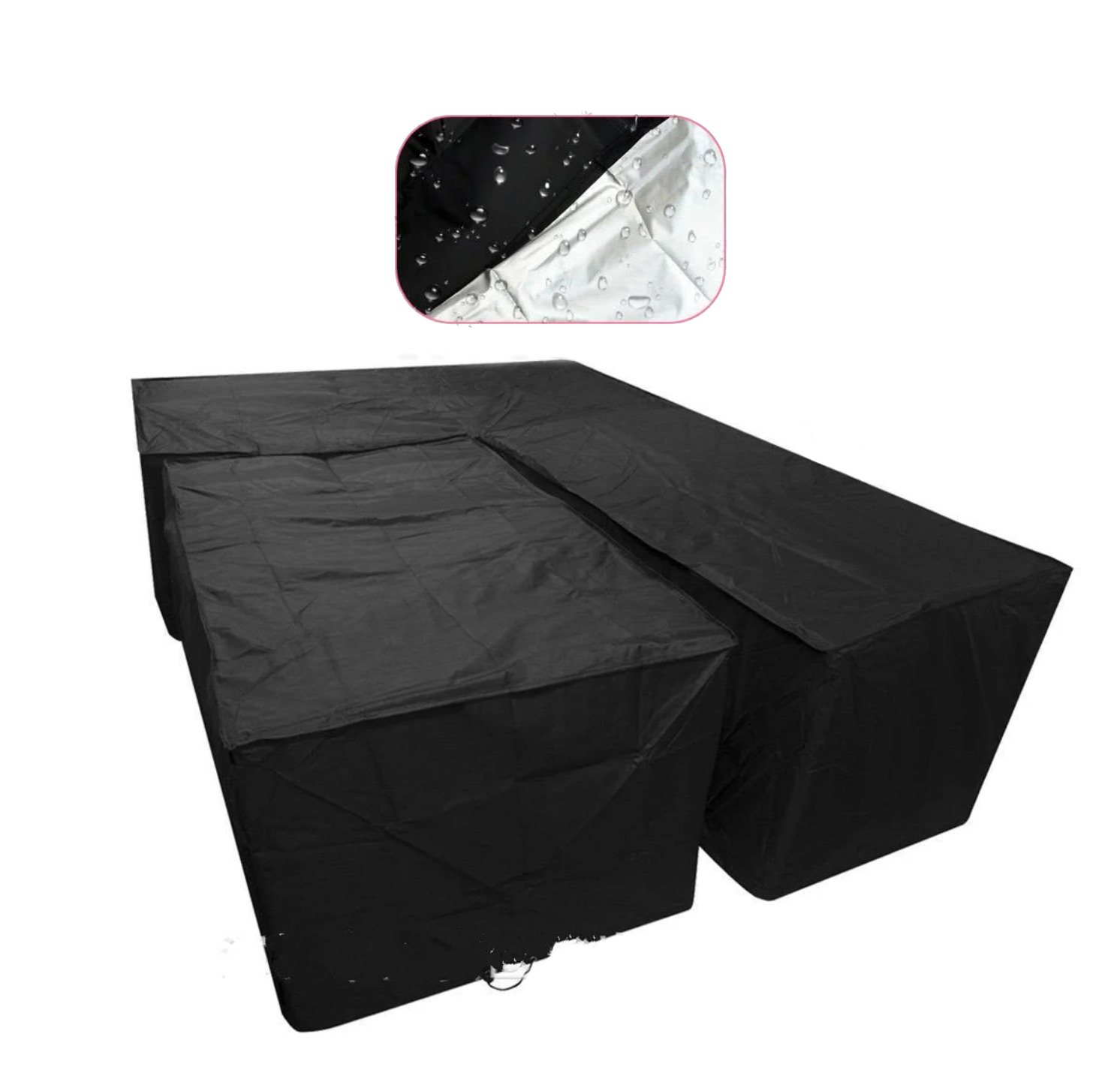 L-shaped protective outdoor furniture cover - Image 10