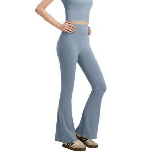 Cropped flair leg Yoga pants