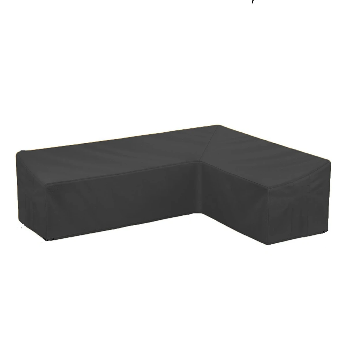 L-shaped protective outdoor furniture cover