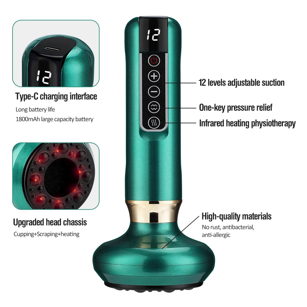 Gua sha massaging and cupping device - Image 12