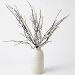 Artificial budding Willow branches