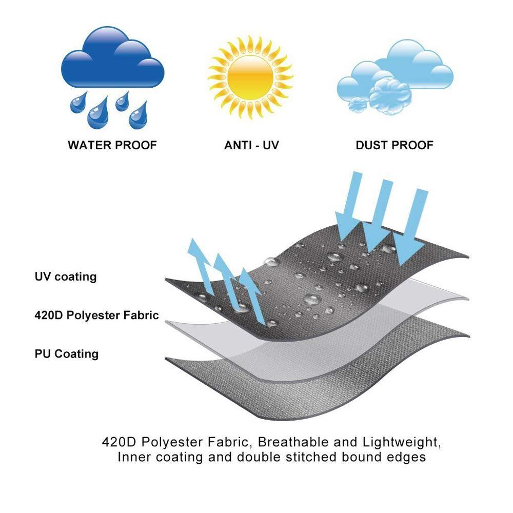 L-shaped protective outdoor furniture cover - Image 15