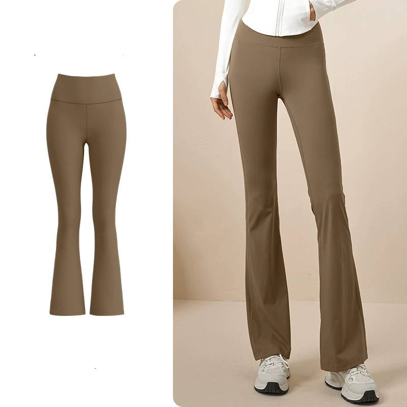 Cropped flair leg Yoga pants - Image 4