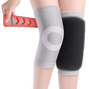 Warm lined knee support