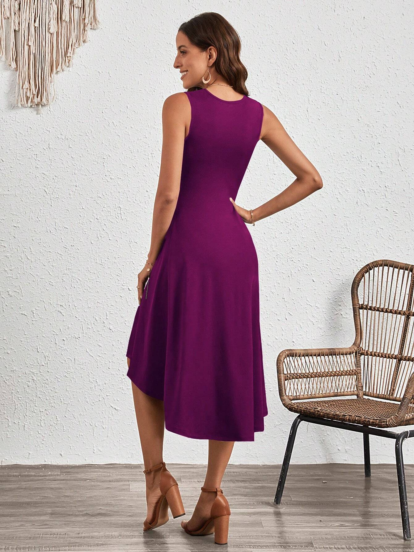 Elegant ruched midi dress - Image 37