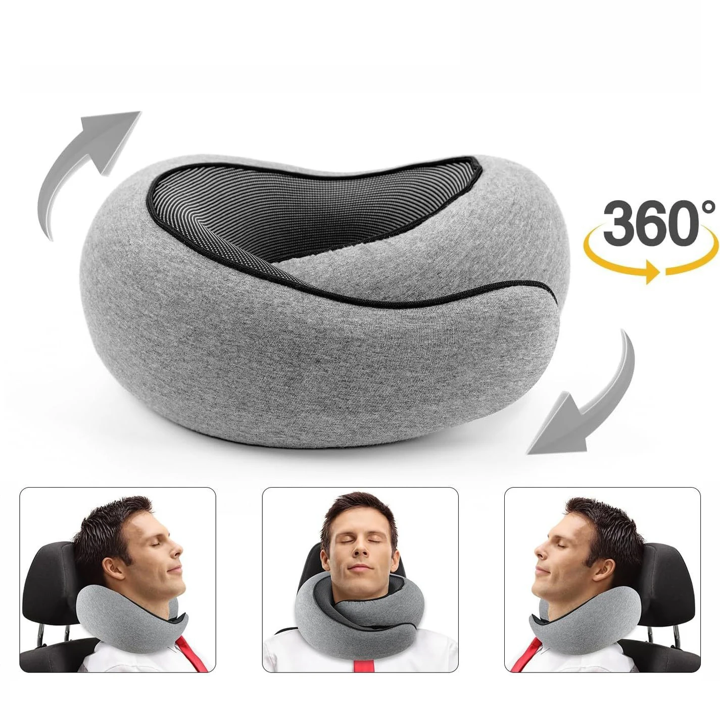 Adjustable travel neck pillow - Image 10