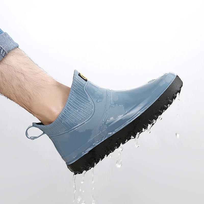 Unisex rubber ankle boots - Image 6