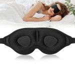 3D blackout sleeping mask