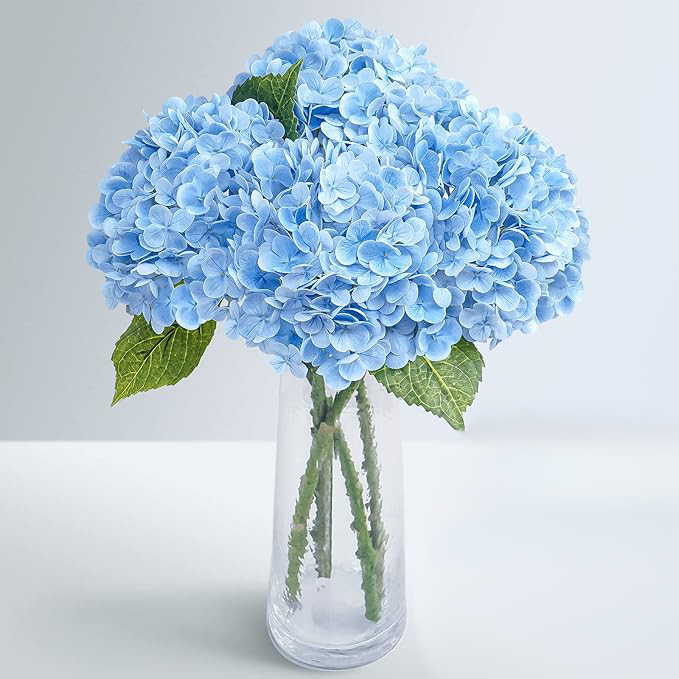 Artificial Hydrangea flowers 4-piece set - Image 19