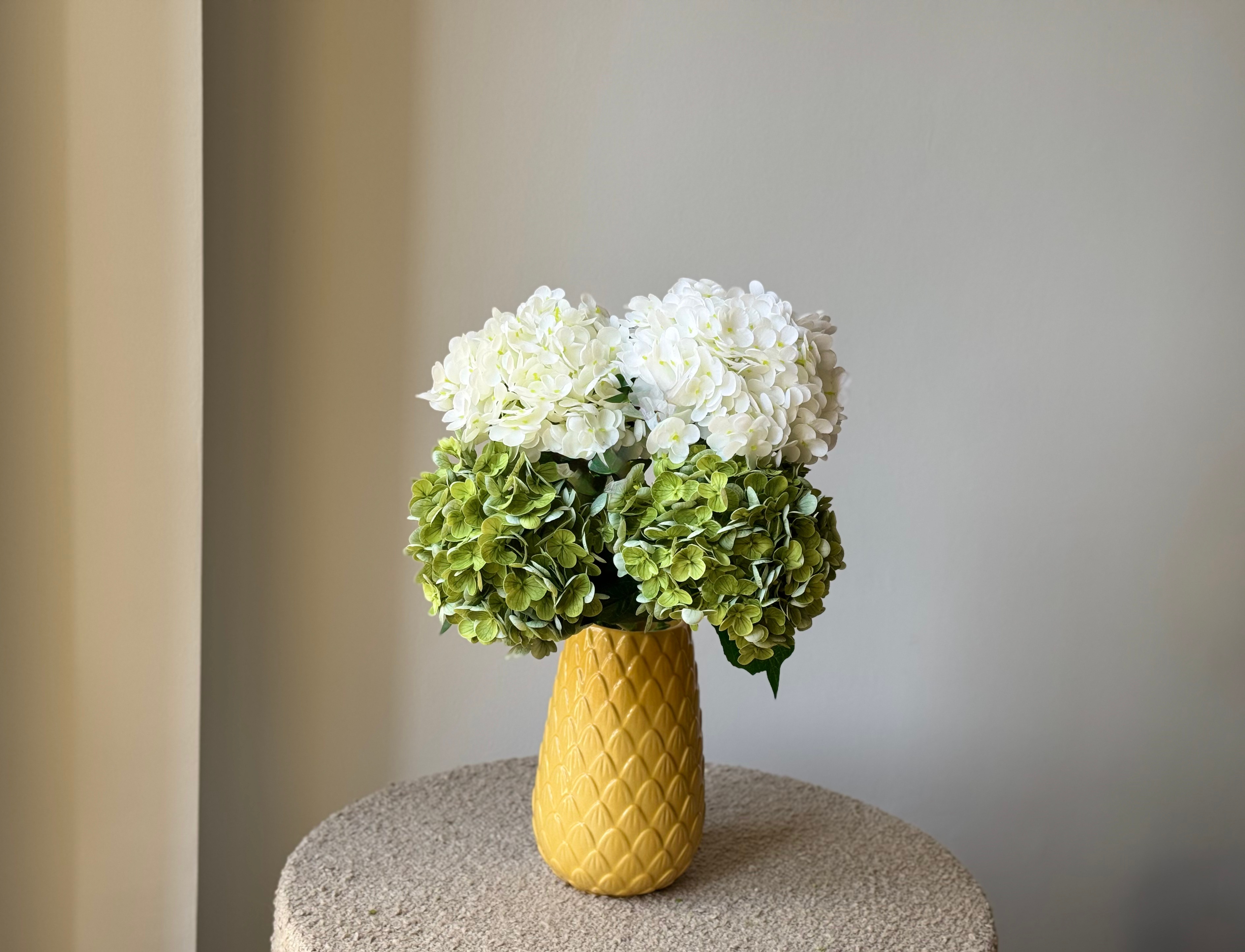 Artificial Hydrangea flowers 4-piece set - Image 8