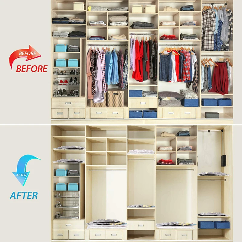 Transparent vacuum storage bags set - Image 15