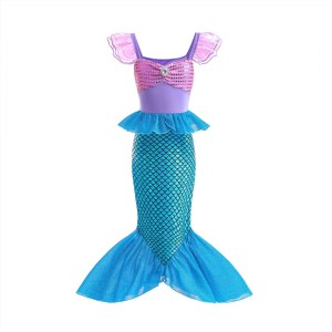 Cosplay mermaid costume for girls