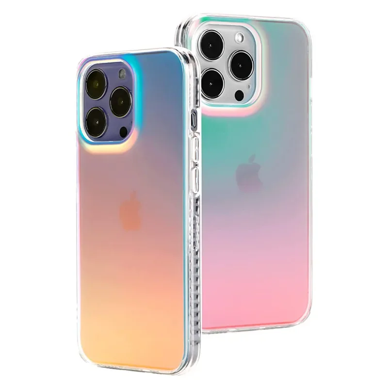 Clear iridescent phone cover case - Image 2