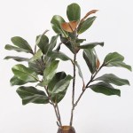 2 fork artificial Magnolia branches