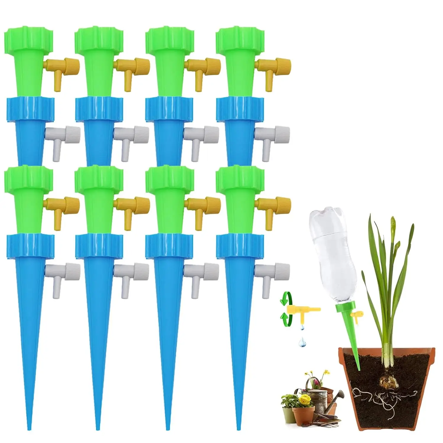 Self-irrigation water dripping nozzle set - Image 2