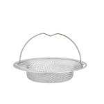 Stainless steel kitchen sink strainers