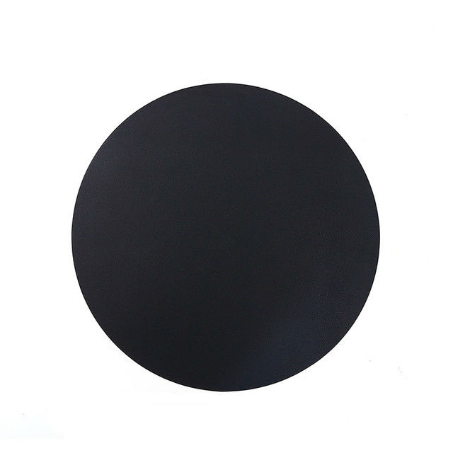 Round PU leather place mats - Image 3