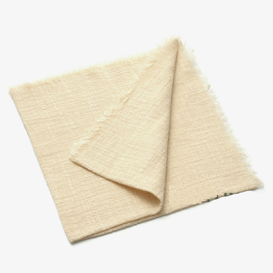 Rustic style cotton table napkins 2pack - Image 5