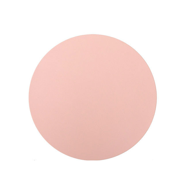 Round PU leather place mats - Image 8