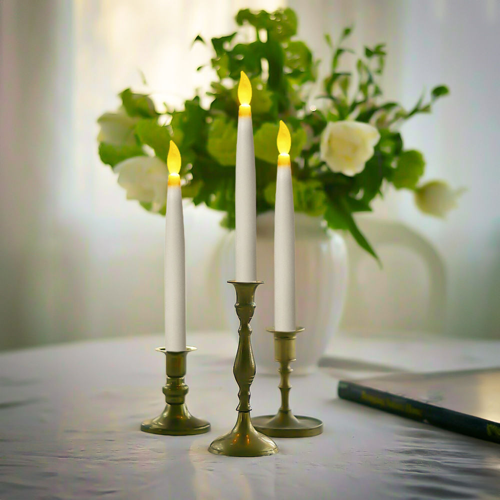 Decorative clip-on LED candles with remote control - 12pack - Image 8