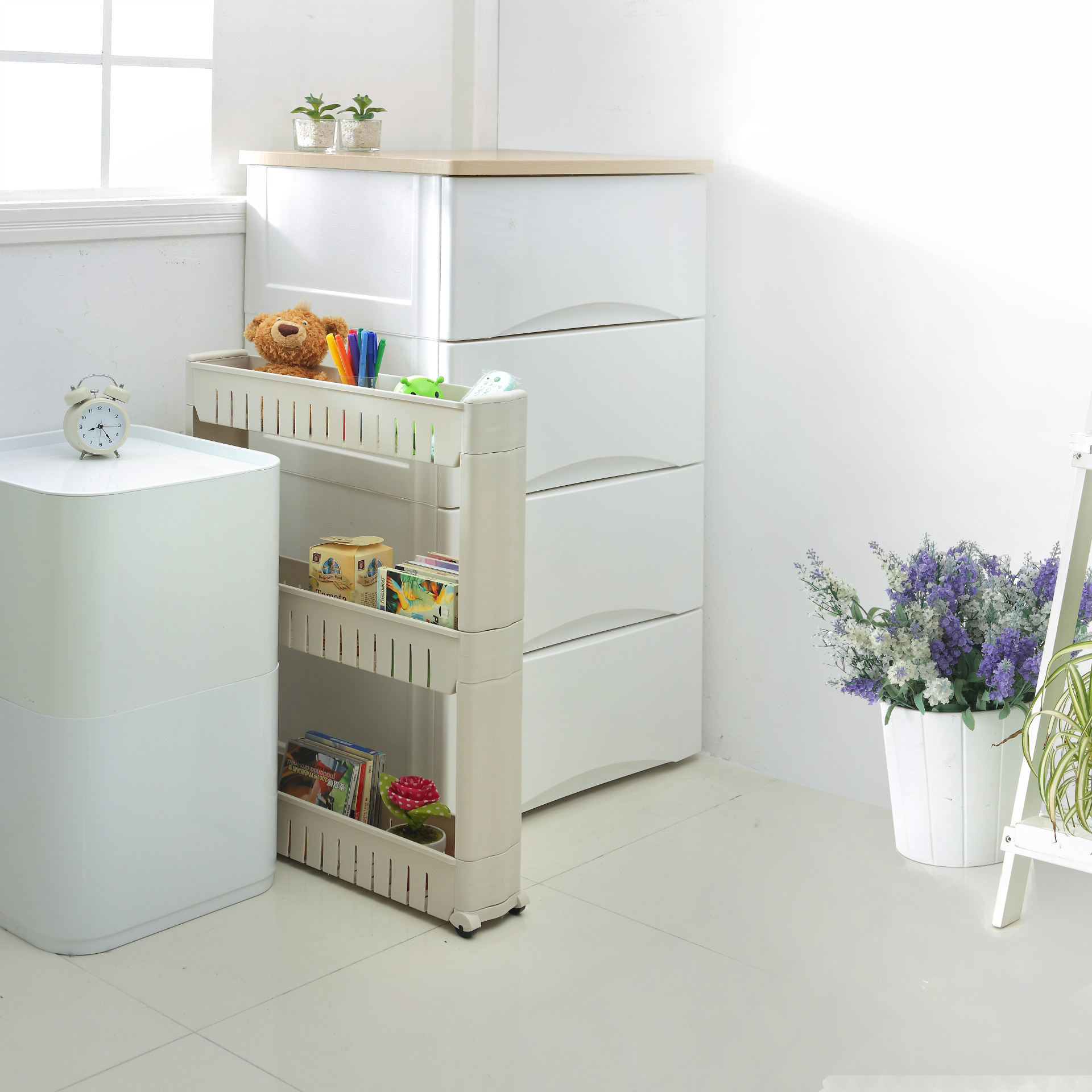 Inter-space storage rack cart - Image 15