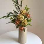 7-piece artificial Eucalyptus branch autumn bouquet