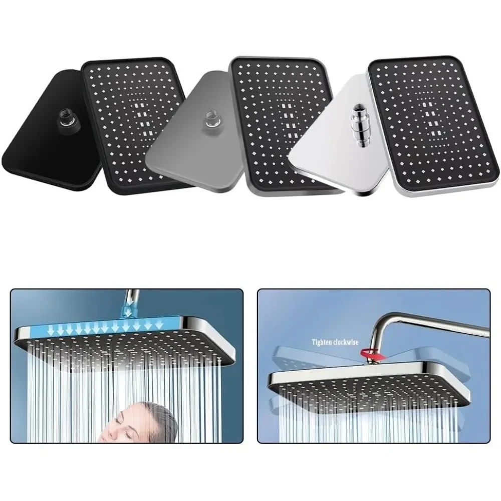 High pressure rainfall shower head - Image 10