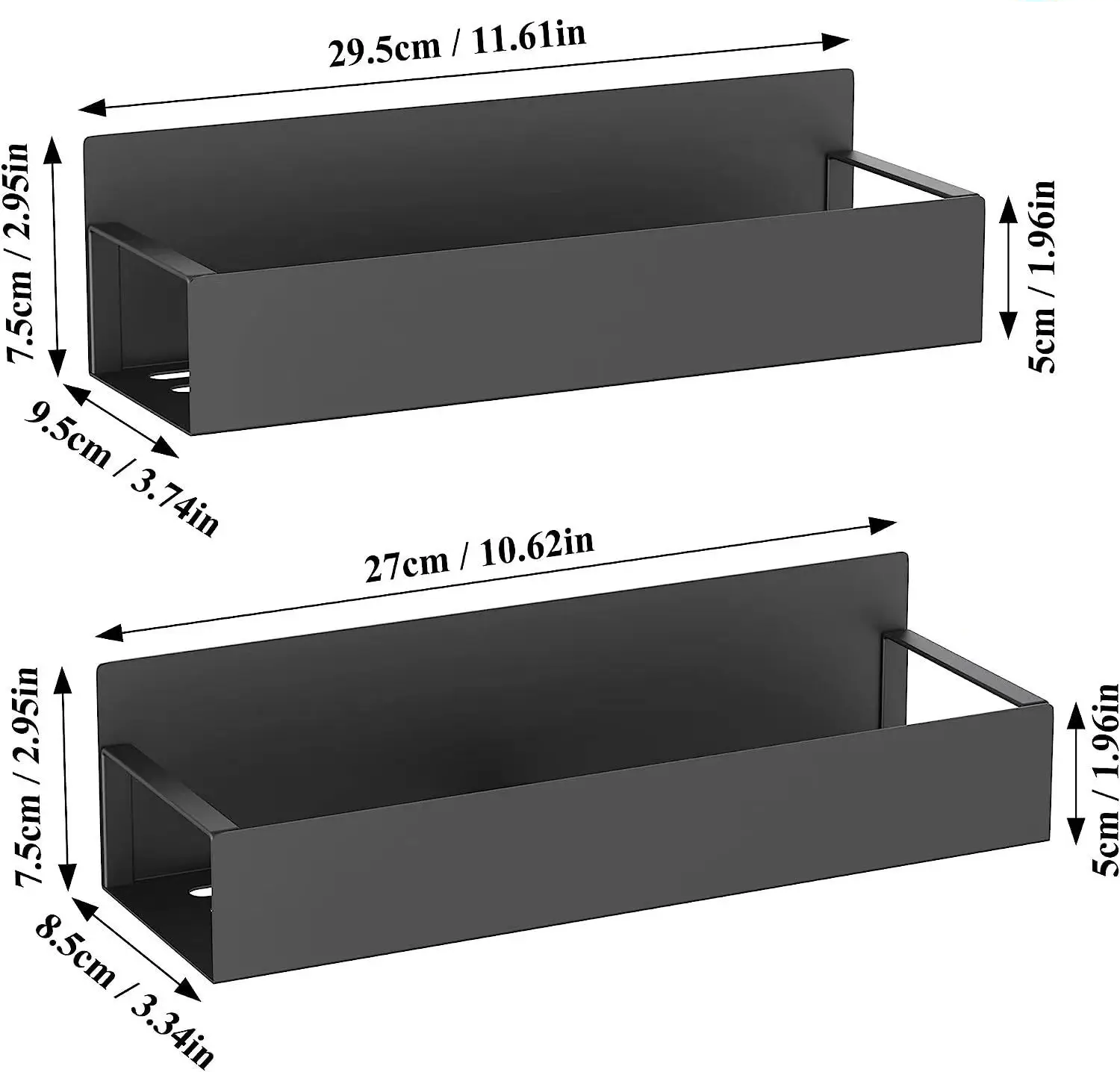 Magnetic kitchen storage rack - Image 7