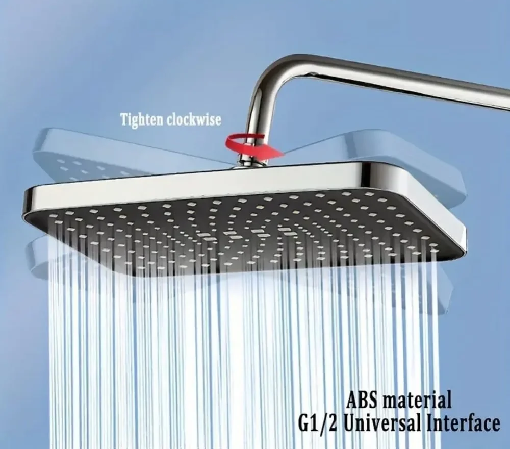 High pressure rainfall shower head - Image 11