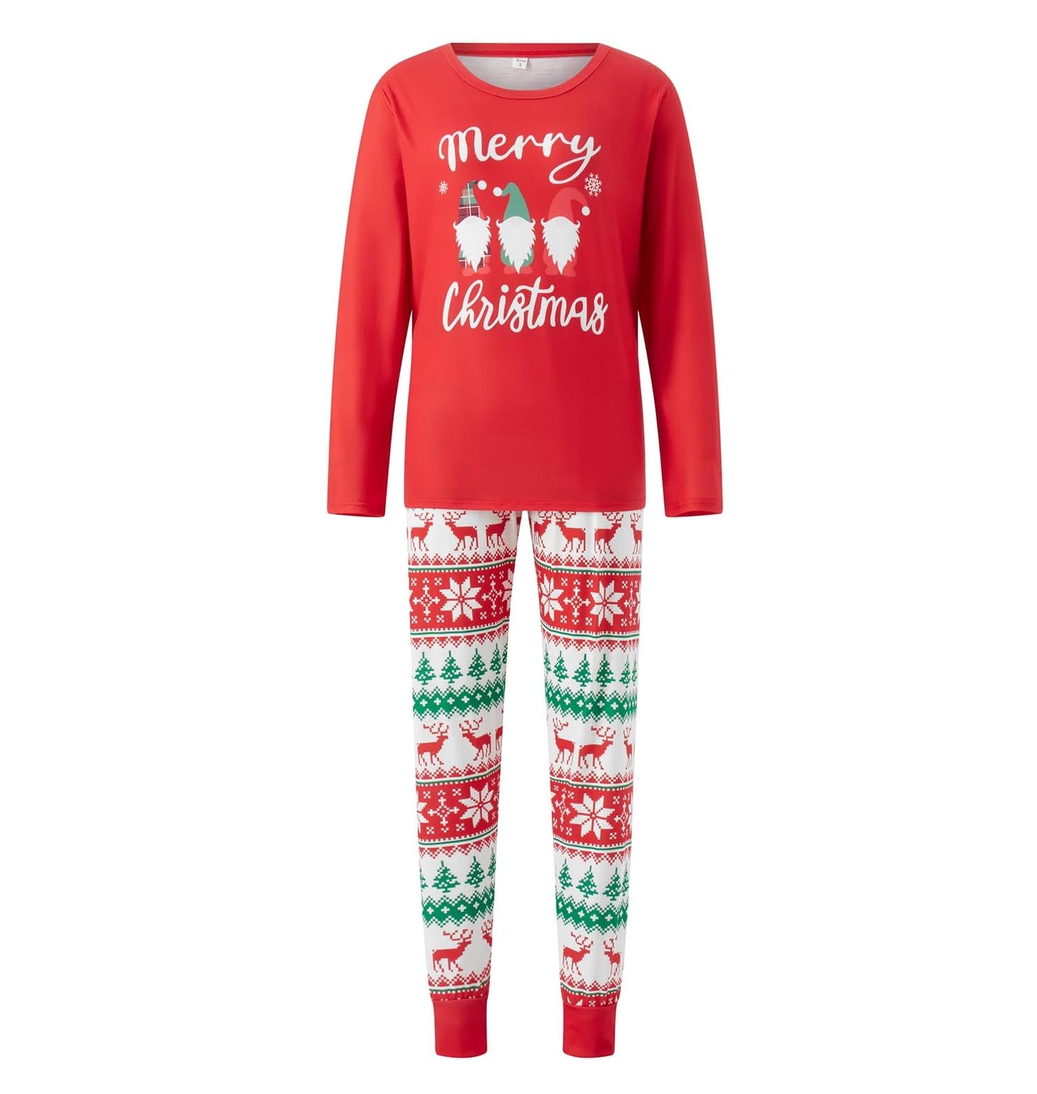 Family matching bracelet sleeve Christmas pajamas - Image 4