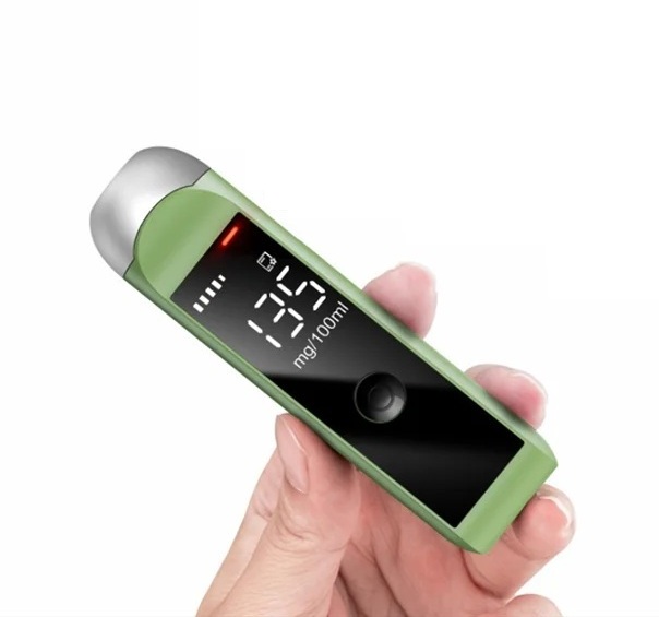 Portable alcohol breathalyzer tester