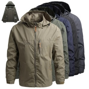 Outdoor men's windbreaker jacket