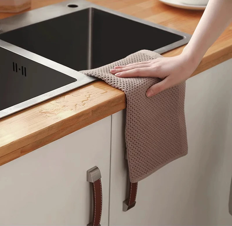 Waffle weave square kitchen towel 8-pack - Image 20