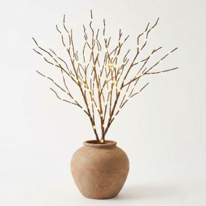 Artificial Birch branch with LED lights