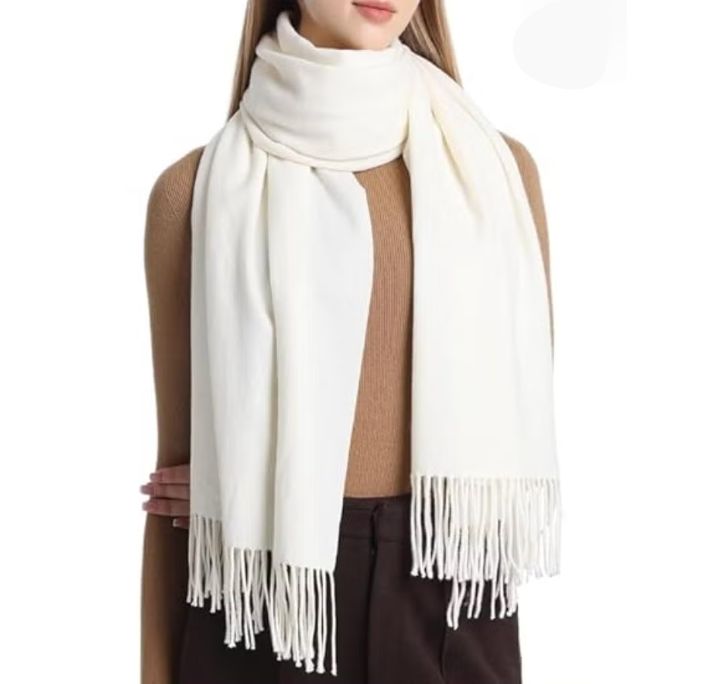 Acrylic cashmere-feel women's scarf - Image 16