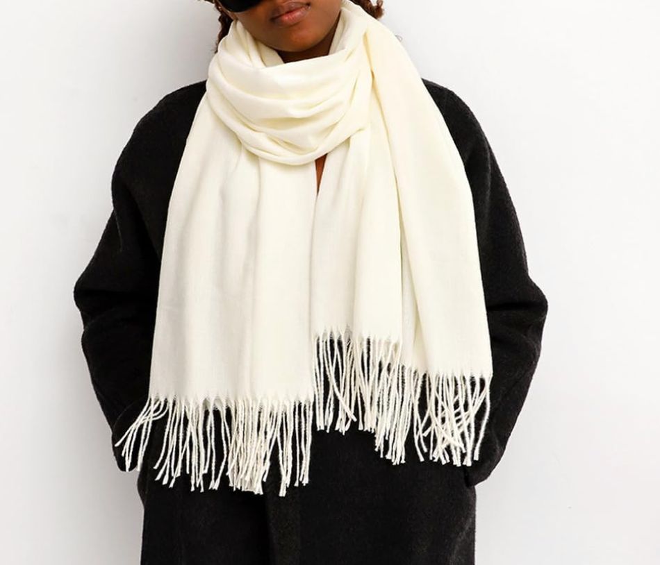 Acrylic cashmere-feel women's scarf - Image 17