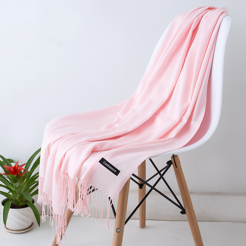 Acrylic cashmere-feel women's scarf - Image 2