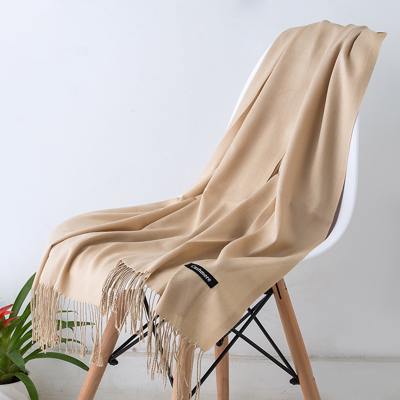 Acrylic cashmere-feel women's scarf - Image 7